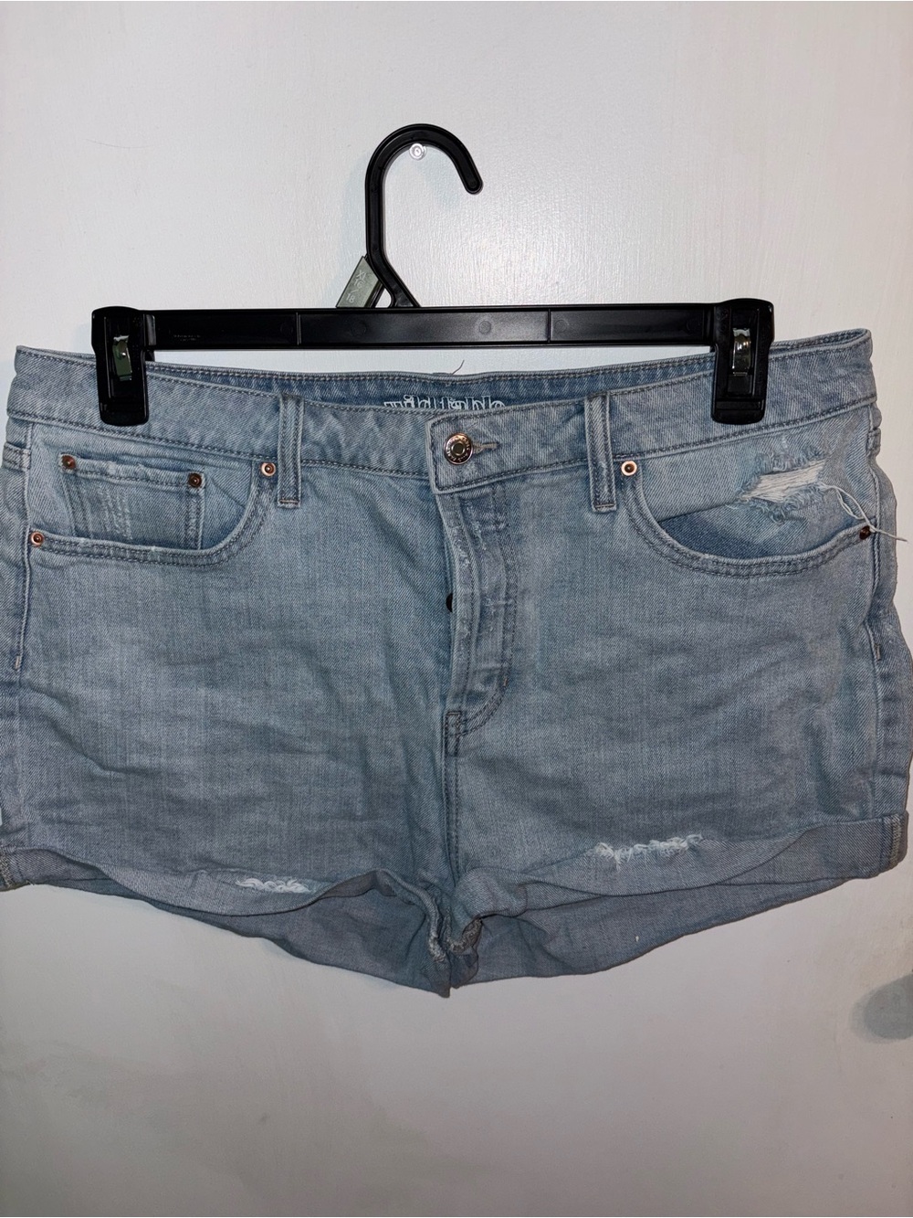 wild fable Light Blue Distressed Denim Shorts